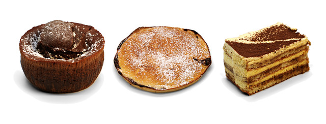 Schokoladensoufflé, Nutella Pancake und Tiramisu